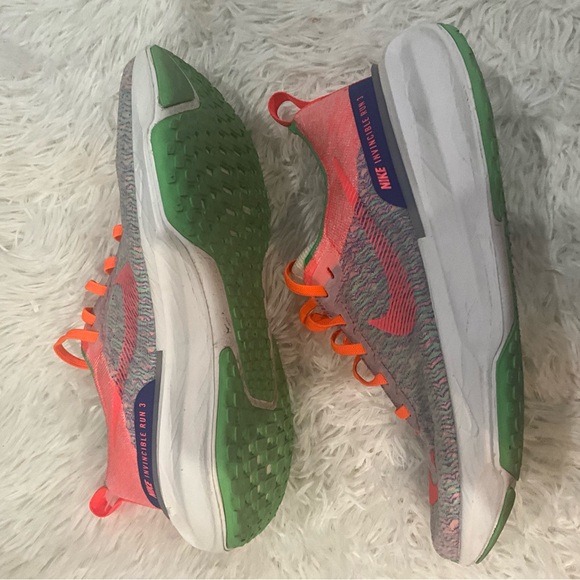 Nike Wmns ZoomX Invincible Run FK 3 “White Hot Punch” Sz.10,GREAT CONDITION - Picture 2 of 4